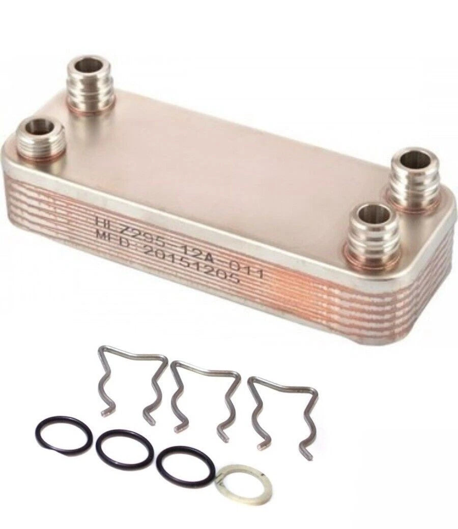 Wärmetauscher kompatibel mit Vaillant 065131 065110 VCW 194/3, 195/3, 196/2